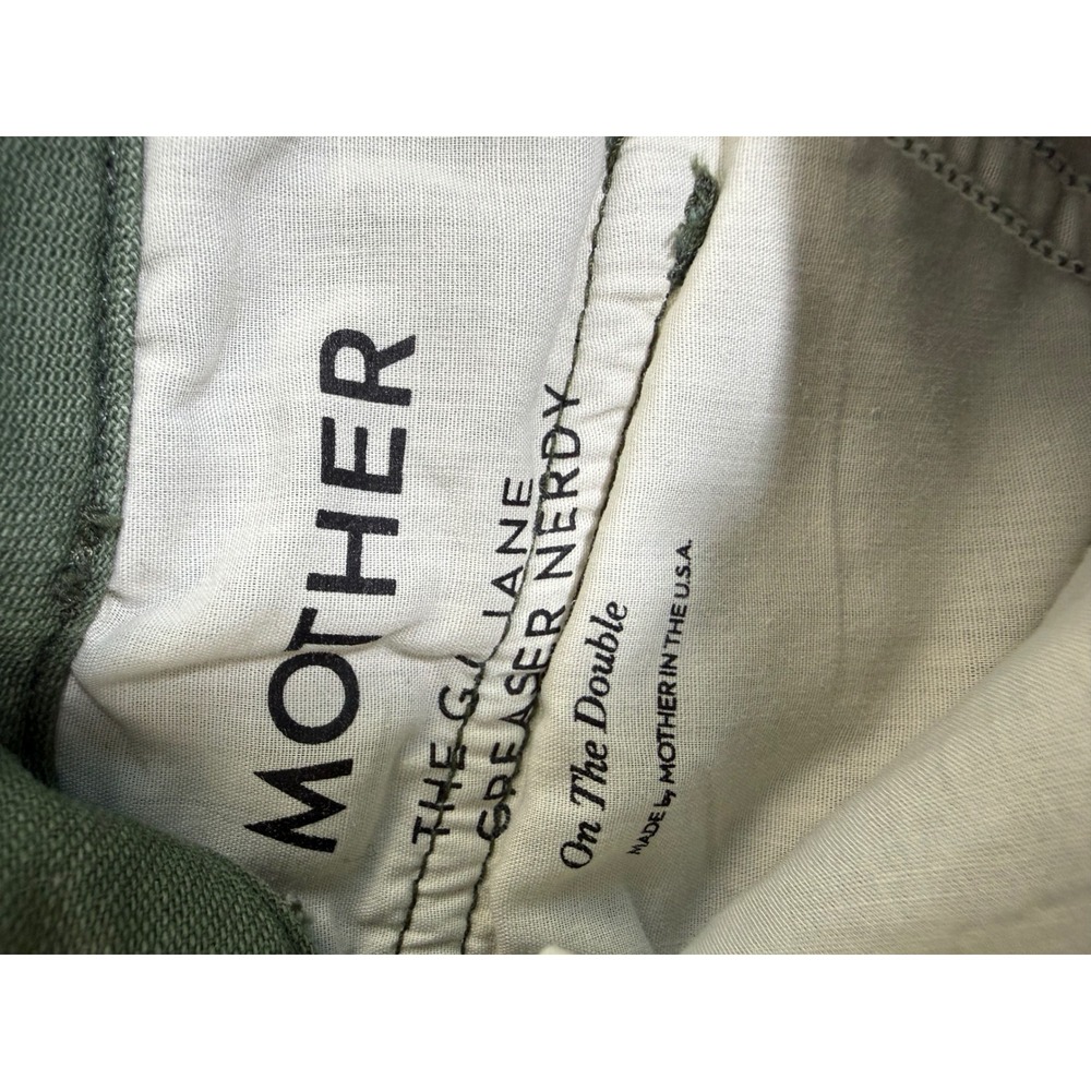 Mother G.i. Jane Greaser Nerdy Pant In On The Double - Picture 16 of 16